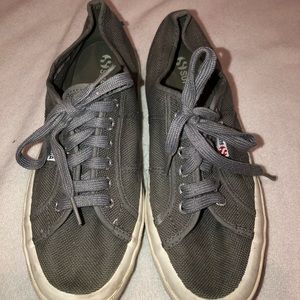 GREY SUPERGA SNEAKERS - WOMEN’S SIZE 41